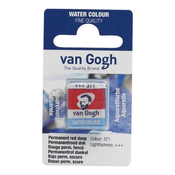 Supertrend Van Gogh 1/2 Tablet Sulu Boya 371 Permanent Red Deep - Image 1