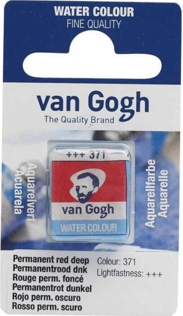Supertrend Van Gogh 1/2 Tablet Sulu Boya 371 Permanent Red Deep - Image 1