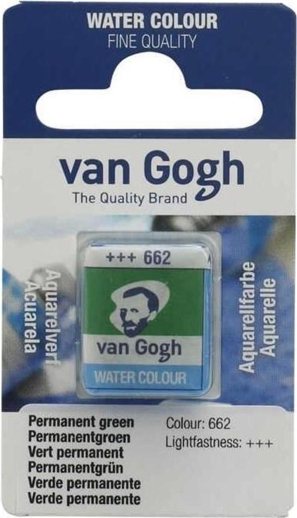 Supertrend Van Gogh 1/2 Tablet Sulu Boya 662 Permanent Green - Image 1