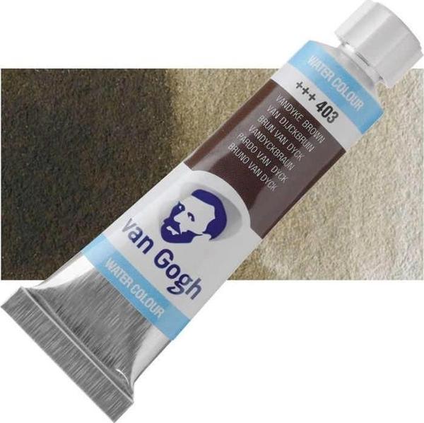 Supertrend Van Gogh 10 ml. Tüp Sulu Boya 403 Vandyke Brown - Image 1