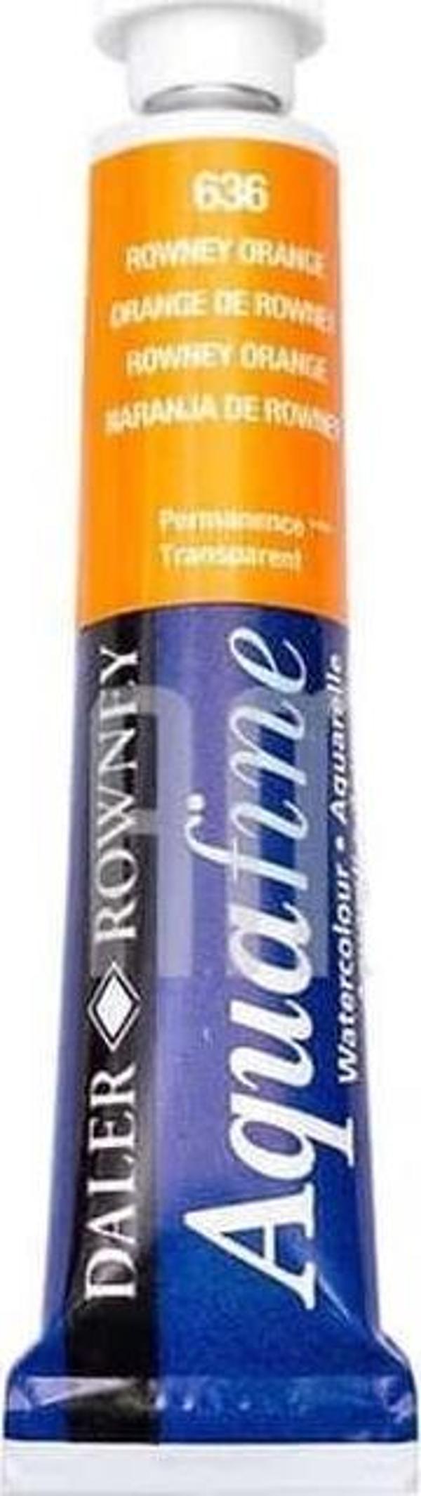 Supertrend Aquafine Tüp Sulu Boya 8 ml. 636 ROWNEY ORANGE - Image 1