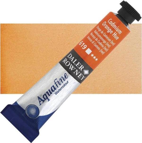 Supertrend Aquafine Tüp Sulu boya 8 ml. 619 CADMIUM ORANGE HUE - Image 1