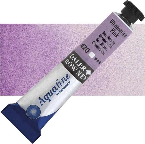 Supertrend Aquafine Tüp Sulu Boya 8 ml. 420 ULTRAMARINE PINK - Image 1