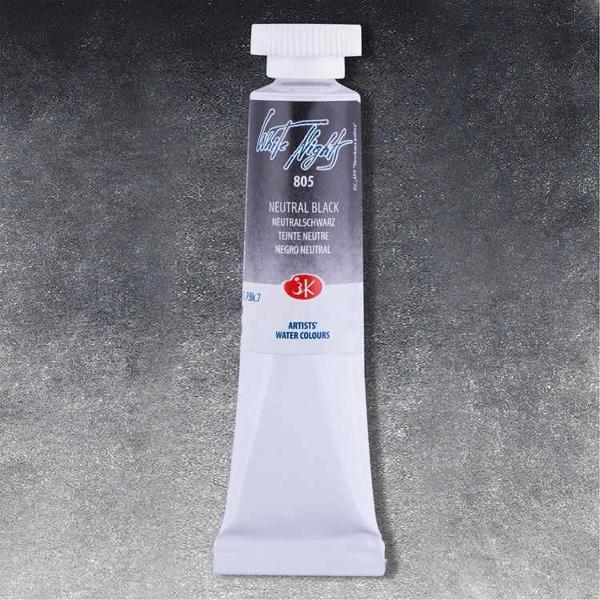 Supertrend White Nights Tüp Sulu Boya 10 ml. 805 Neutral Black - Image 1