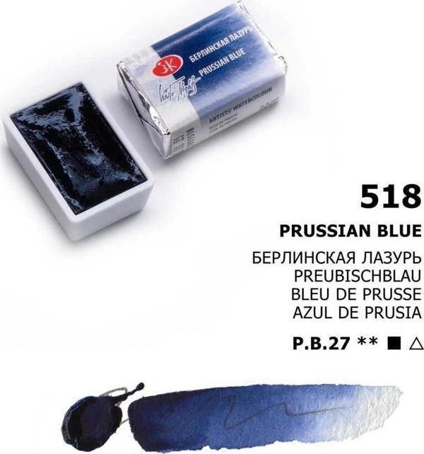 Supertrend White Nights Tam Tablet Sulu Boya 518 Prussian Blue - Image 1