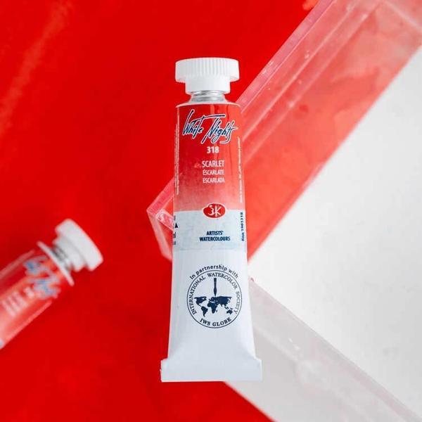 Supertrend White Nights Tüp Sulu Boya 10 ml. 318 Scarlet - Image 1