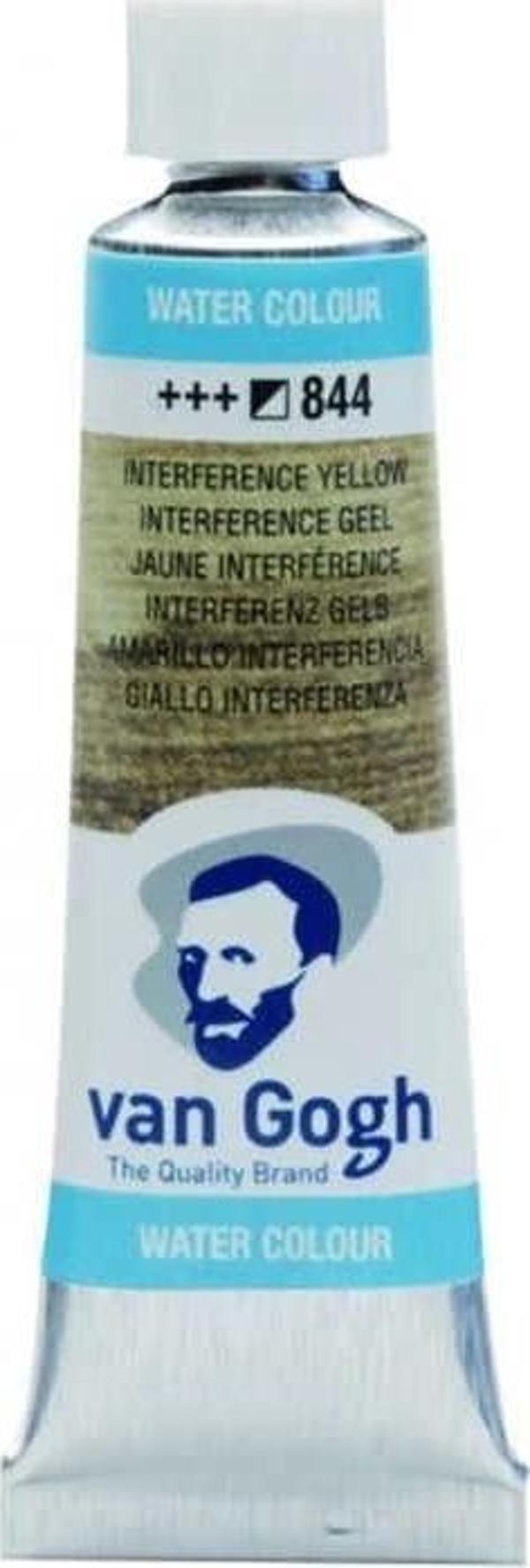 Supertrend Van Gogh 10 ml. Tüp Sulu Boya 844 Interference Yellow - Image 1
