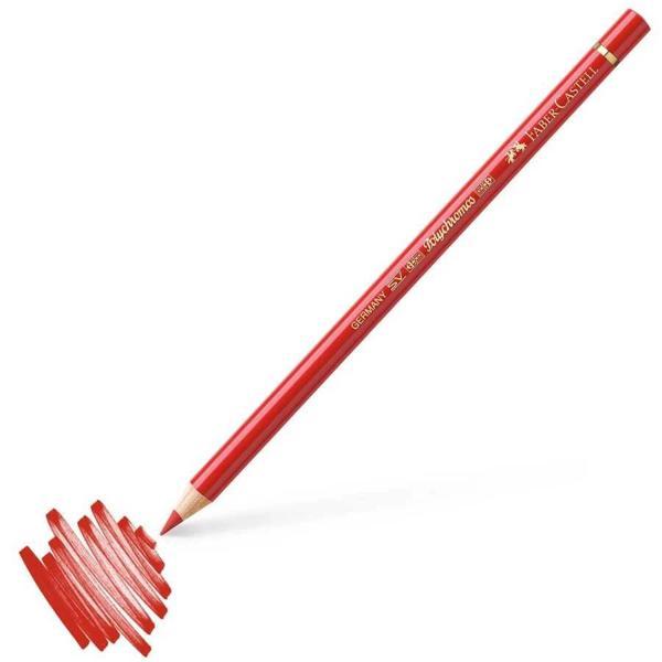 Supertrend Polychromos Artist Kuru Boya Kalemi 118 Scarlet Red (Erguvan Kırmızısı) - Image 1