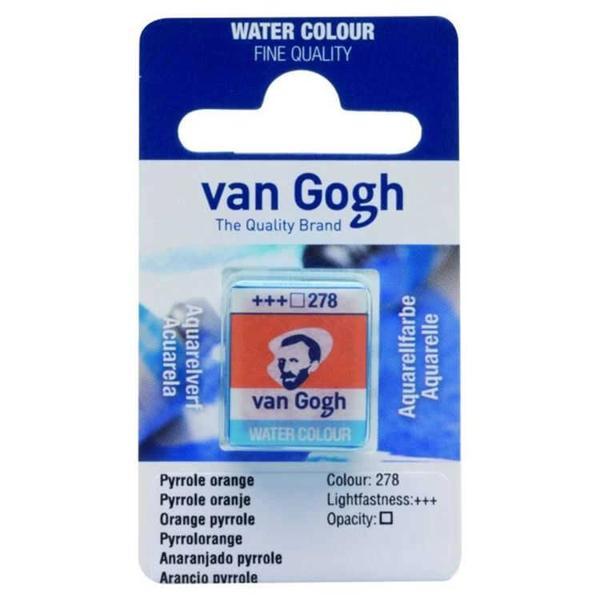 Supertrend Van Gogh 1/2 Tablet Sulu Boya 278 Pyrrole Orange - Image 1