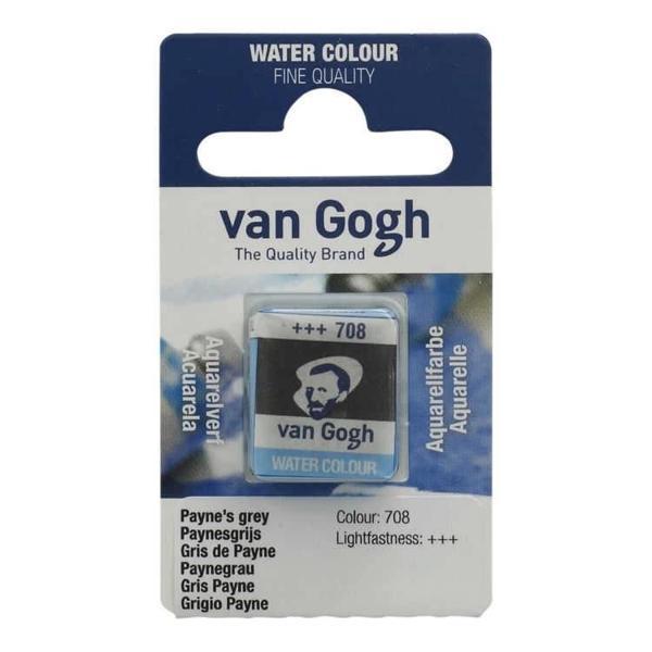 Supertrend Van Gogh 1/2 Tablet Sulu Boya 708 Payne's Grey - Image 1