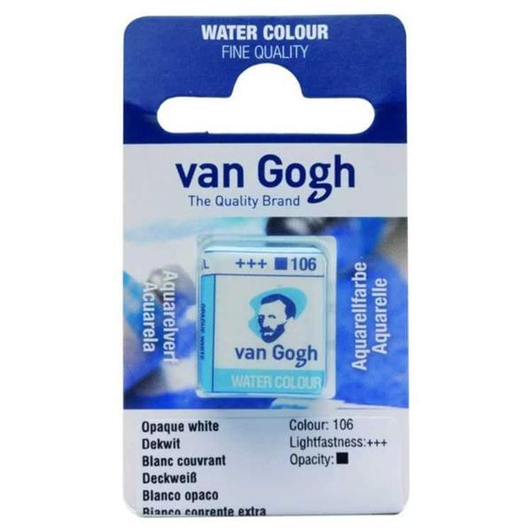 Supertrend Van Gogh 1/2 Tablet Sulu Boya 106 Opaque White - Image 1