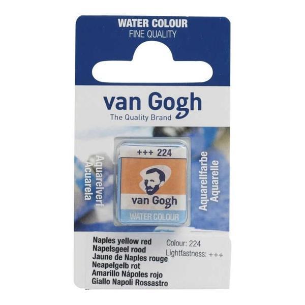 Supertrend Van Gogh 1/2 Tablet Sulu Boya 224 Naples Yellow Red - Image 1