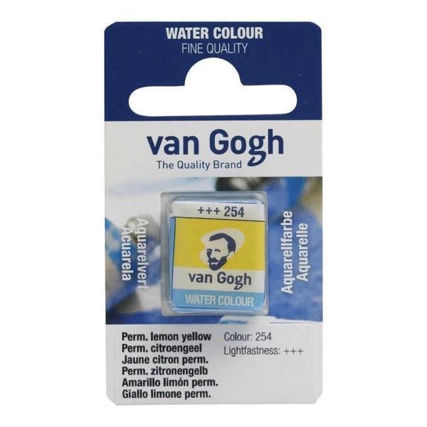 Supertrend Van Gogh 1/2 Tablet Sulu Boya 254 Permanent Lemon Yellow - Image 1