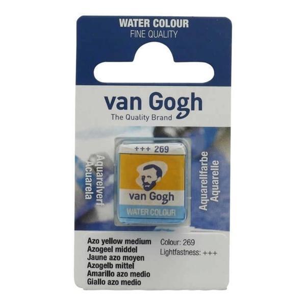 Supertrend Van Gogh 1/2 Tablet Sulu Boya 269 Azo Yellow Medium - Image 1