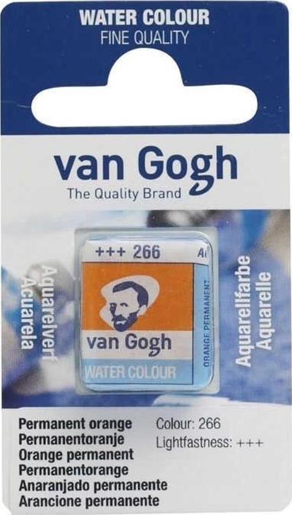 Supertrend Van Gogh 1/2 Tablet Sulu Boya 266 Permanent Orange - Image 1