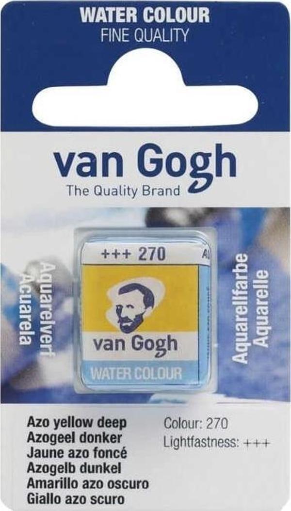 Supertrend Van Gogh 1/2 Tablet Sulu Boya 270 Azo Yellow Deep - Image 1
