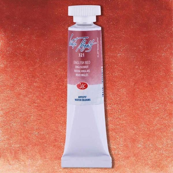 Supertrend White Nights Tüp Sulu Boya 10 ml. 321 English Red - Image 1