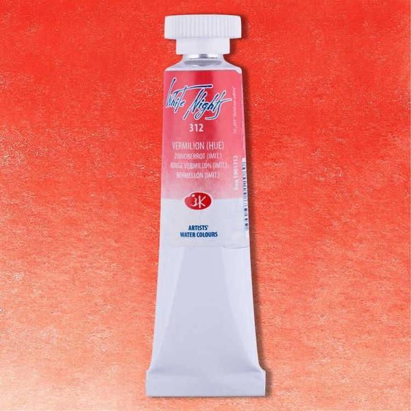 Supertrend White Nights Tüp Sulu Boya 10 ml. 312 Vermilion (Hue) - Image 1