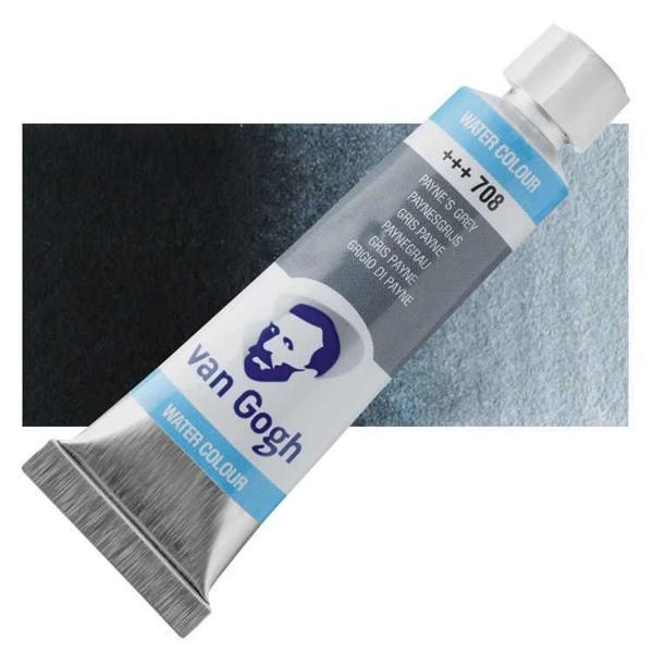 Supertrend Van Gogh 10 ml. Tüp Sulu Boya 708 Payne's Grey - Image 1