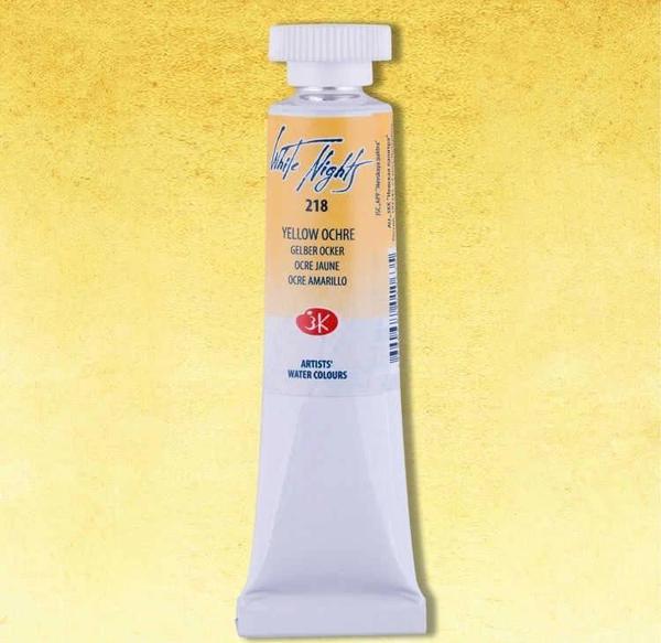 Supertrend White Nights Tüp Sulu Boya 10 ml. 218 Yellow Ochre - Image 1