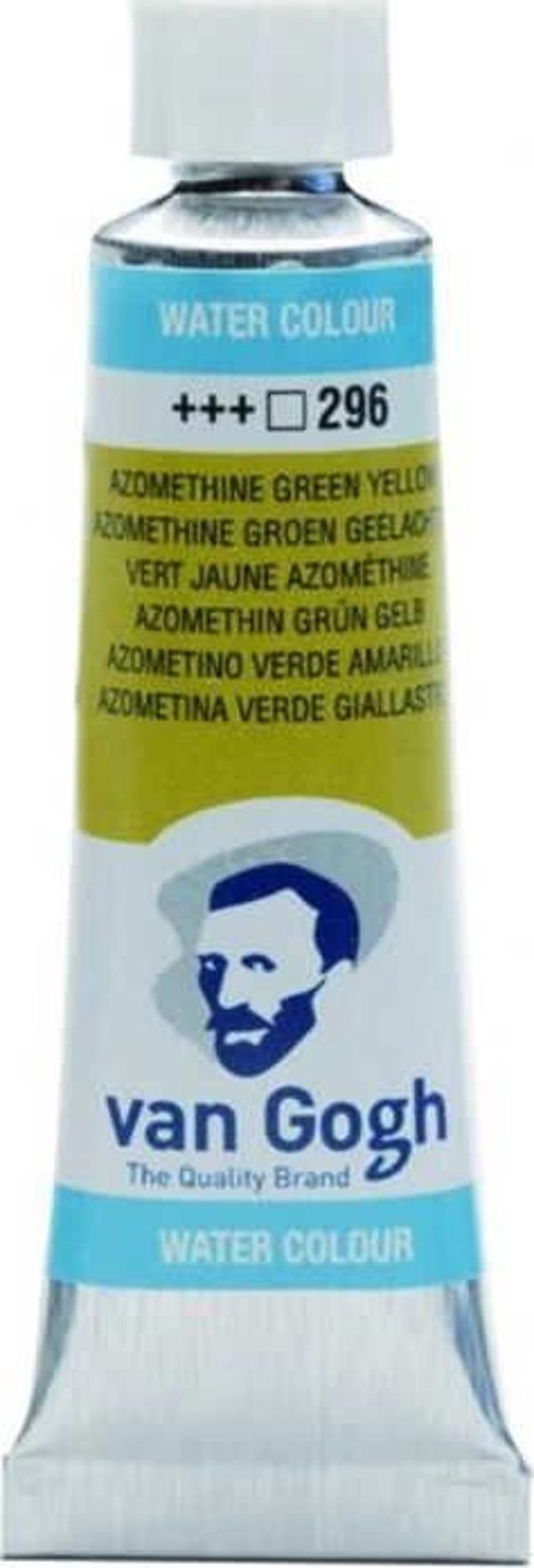 Supertrend Van Gogh 10 ml. Tüp Sulu Boya 296 Azomethine Green Yellow - Image 1