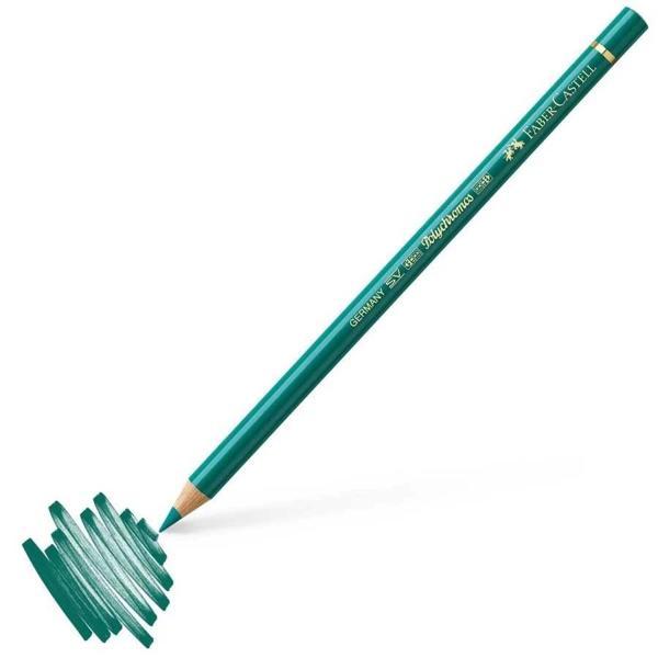 Supertrend Polychromos Artist Kuru Boya Kalemi 276 Chrome Oxide Green Fiery (Yanık Krom Oksit Yeşili - Image 1
