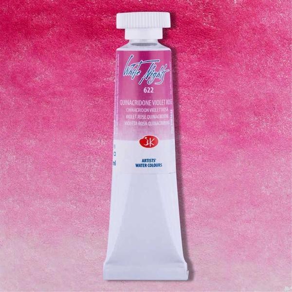 Supertrend White Nights Tüp Sulu Boya 10 ml. 622 Quinacridone Violet Rose - Image 1
