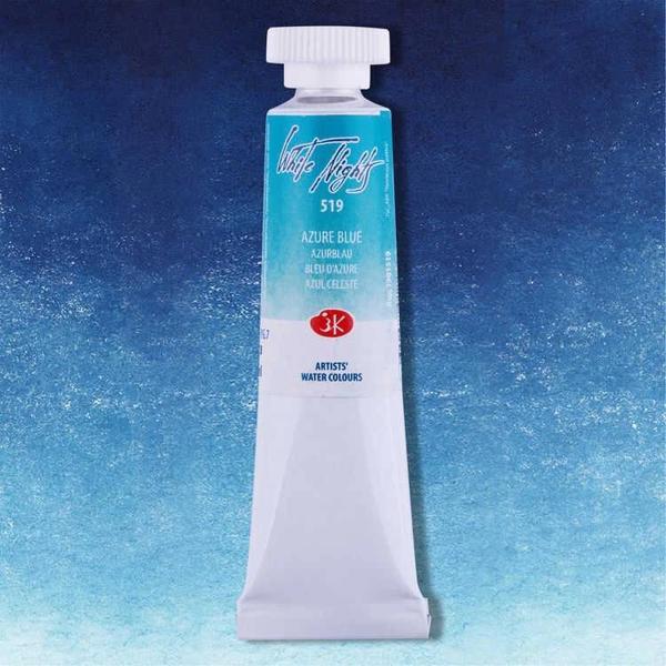 Supertrend White Nights Tüp Sulu Boya 10 ml. 519 Azure Blue - Image 1