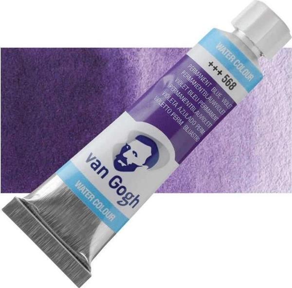 Supertrend Van Gogh 10 ml. Tüp Sulu Boya 568 Permanent Blue Violet - Image 1
