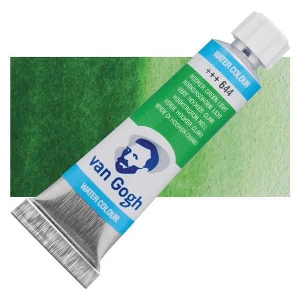 Supertrend Van Gogh 10 ml. Tüp Sulu Boya 644 Hooker Green Light - Image 1