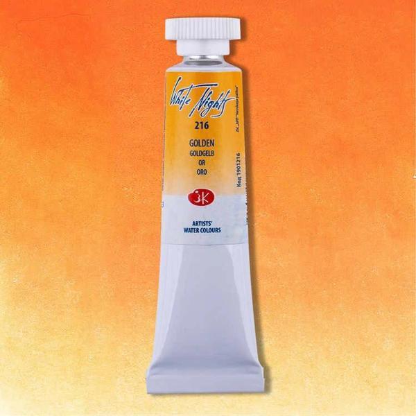 Supertrend White Nights Tüp Sulu Boya 10 ml. 216 Golden - Image 1