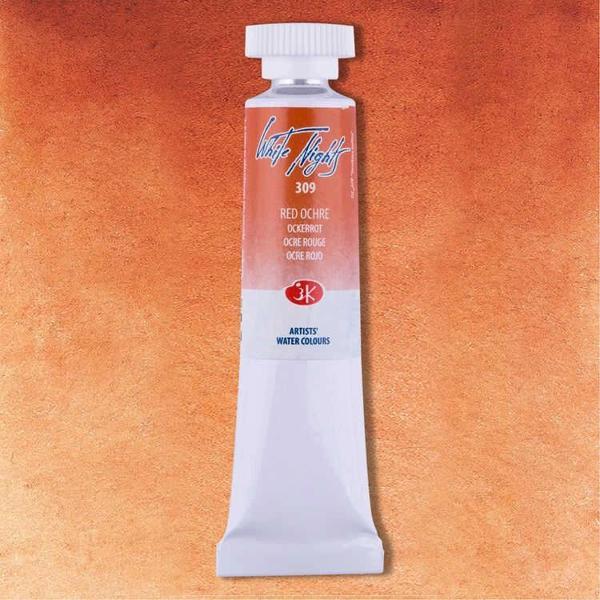 Supertrend White Nights Tüp Sulu Boya 10 ml. 309 Red Ochre - Image 1