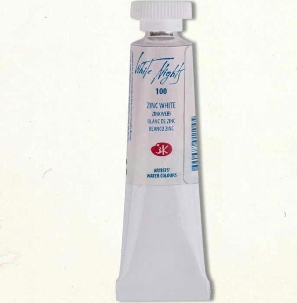 Supertrend White Nights Tüp Sulu Boya 10 ml. 100 Zinc White - Image 1