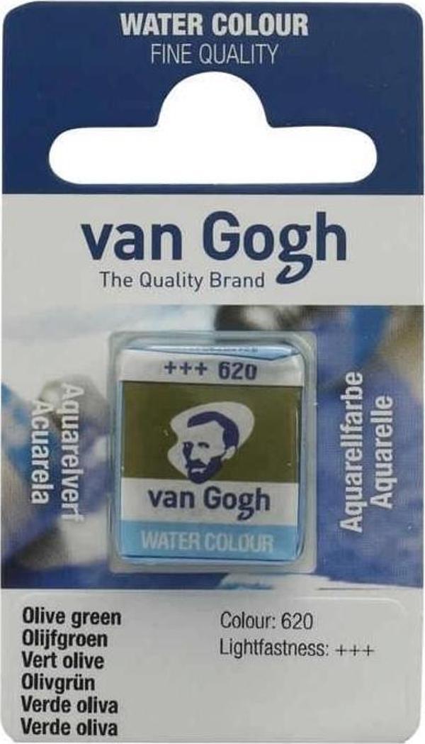 Supertrend Van Gogh 1/2 Tablet Sulu Boya 620 Olive Green - Image 1