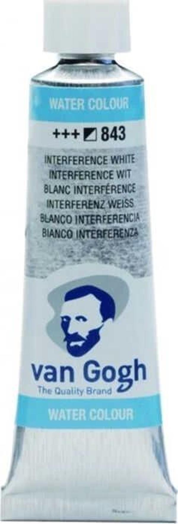 Supertrend Van Gogh 10 ml. Tüp Sulu Boya 843 Interference White - Image 1