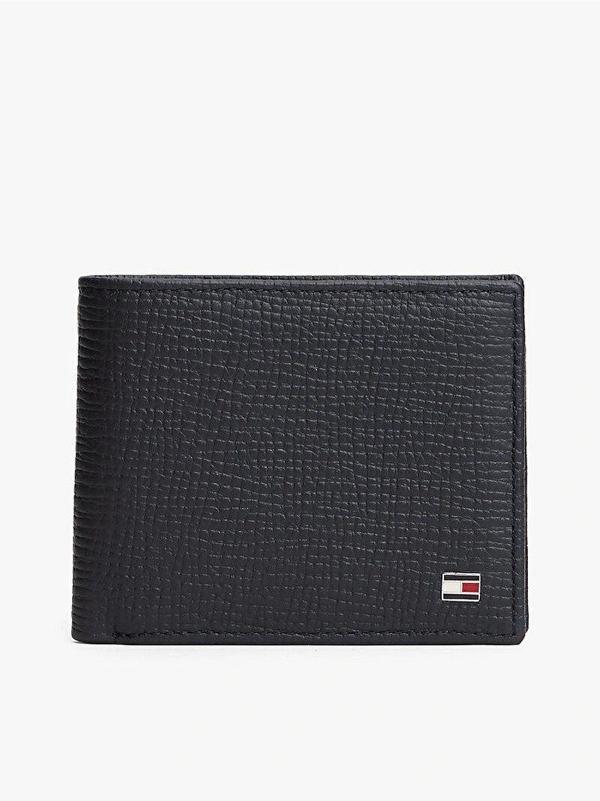 Tommy Hilfiger TH Flag Mini Kartlıklı Erkek Mavi Cüzdan AM0AM13708DW6 - Image 1