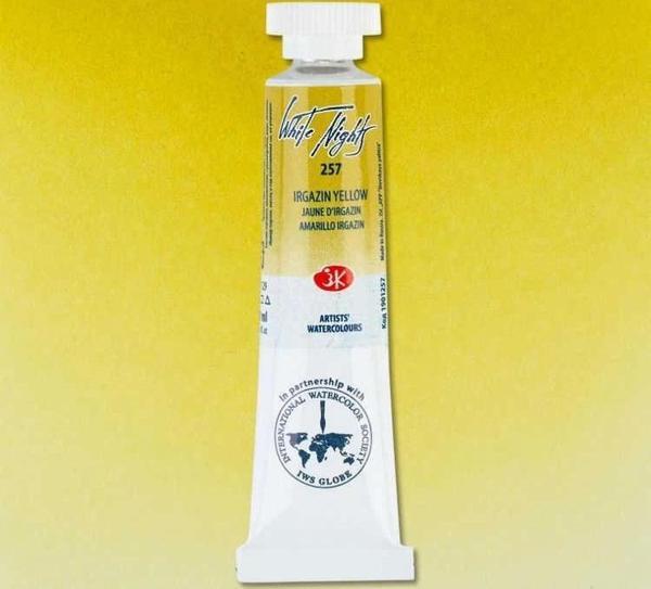 Supertrend White Nights Tüp Sulu Boya 10 ml. 257 Irgazin Yellow - Image 1