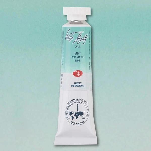 Supertrend White Nights Tüp Sulu Boya 10 ml. 735 Mint - Image 1