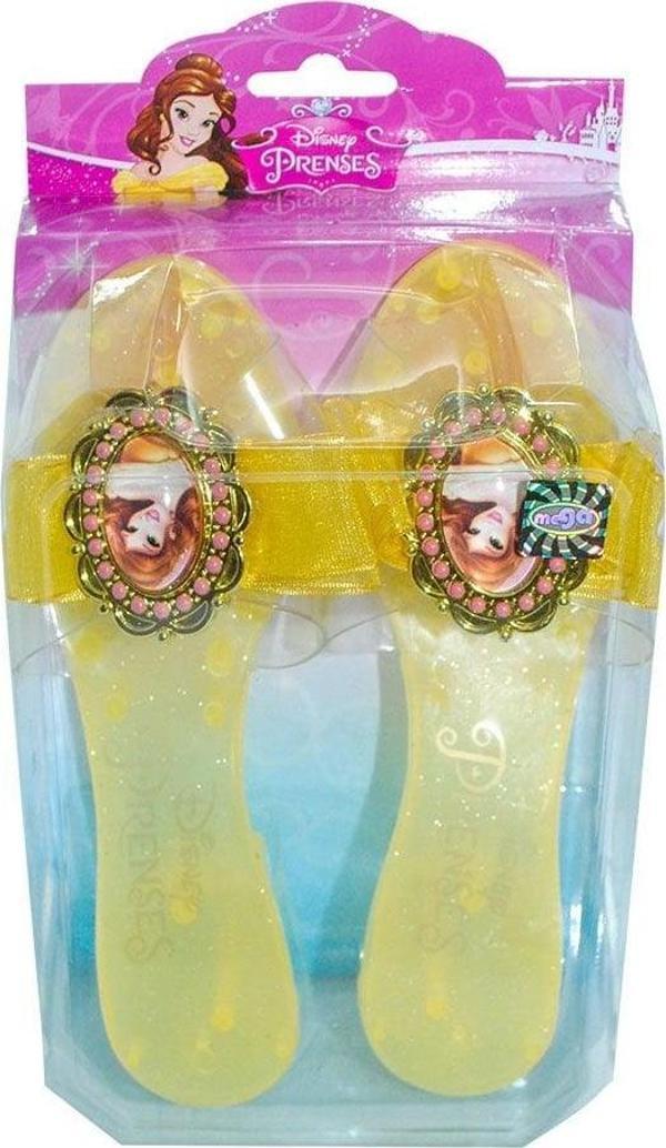 Eğlenceli Oyuncak Disney Belle Terlik 18,5cm Kız Erkek Çocuk Eğitici - Image 1
