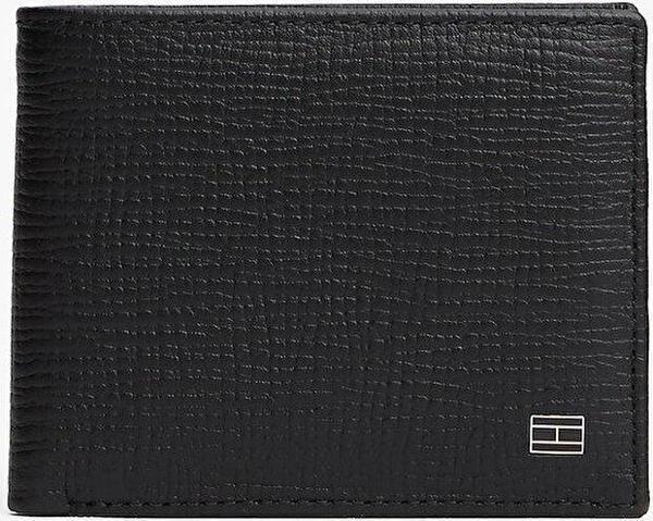Tommy Hilfiger TH Flag Mini Kartlıklı Erkek Siyah Cüzdan AM0AM13708BDS - Image 1