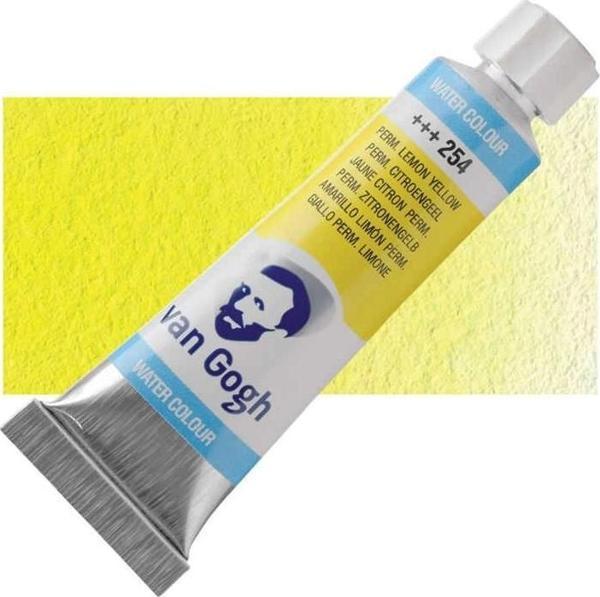 Supertrend Van Gogh 10 ml. Tüp Sulu Boya 254 Permanent Lemon Yellow - Image 1