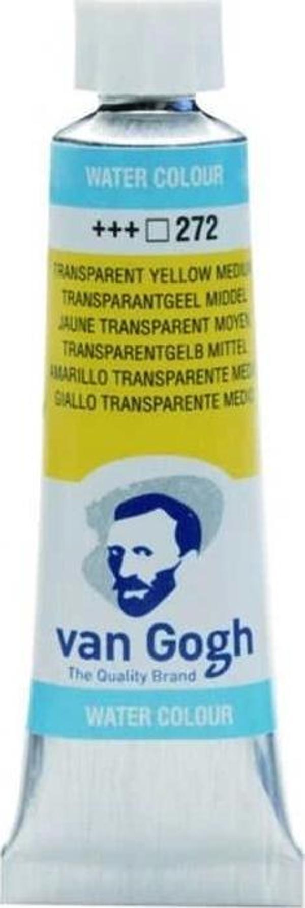 Supertrend Van Gogh 10 ml. Tüp Sulu Boya 272 Transparent Yellow Medium - Image 1