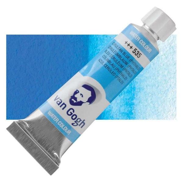 Supertrend Van Gogh 10 ml. Tüp Sulu Boya 535 Cerulean Blue (Phthalo) - Image 1