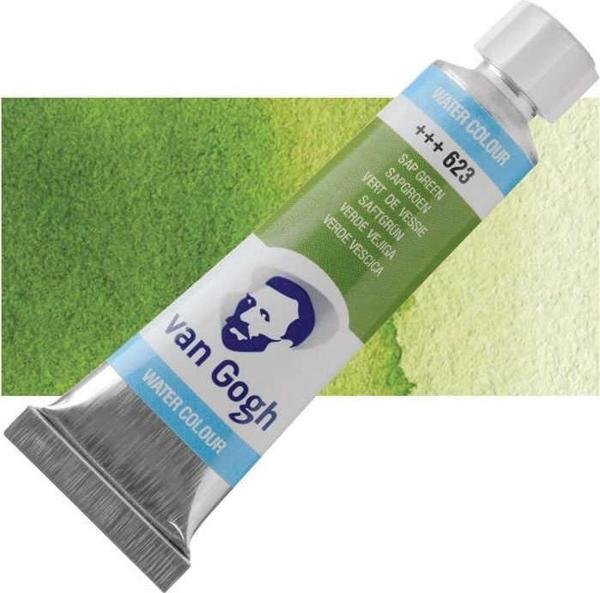 Supertrend Van Gogh 10 ml. Tüp Sulu Boya 623 Sap Green - Image 1