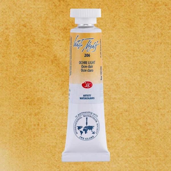 Supertrend White Nights Tüp Sulu Boya 10 ml. 206 Ochre Light - Image 1