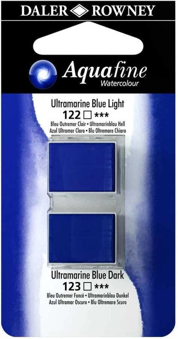 Supertrend Aquafine 1/2 Tablet Sulu Boya 2'li Set ULTRAMARINE BLUE LIGHT / ULTRAMARINE BLUE - Image 1