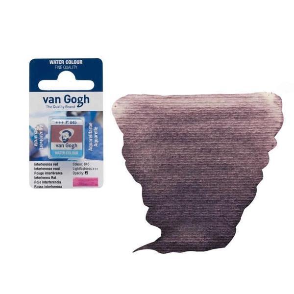 Supertrend Van Gogh 1/2 Tablet Sulu Boya 845 Interference Red - Image 1