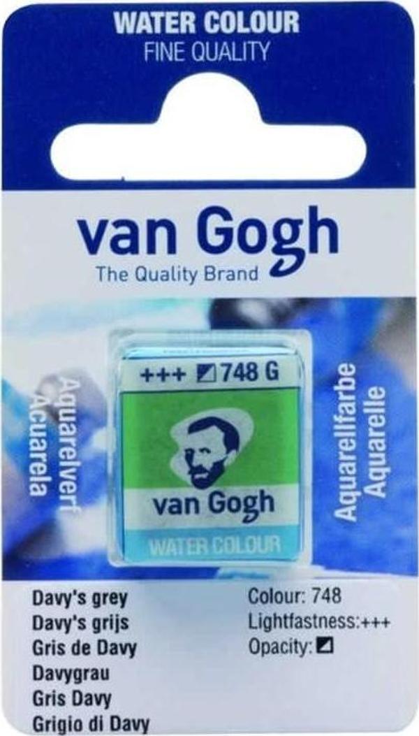 Supertrend Van Gogh 1/2 Tablet Sulu Boya 748 Davy's Grey - Image 1
