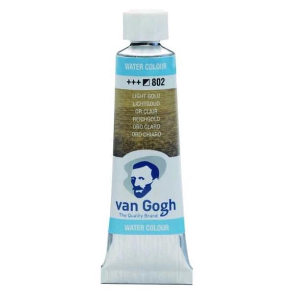 Supertrend Van Gogh 10 ml. Tüp Sulu Boya 802 Light Gold - Image 1