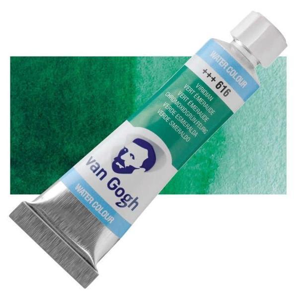 Supertrend Van Gogh 10 ml. Tüp Sulu Boya 616 Viridian - Image 1